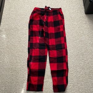 Classic Red & Black pajama pants